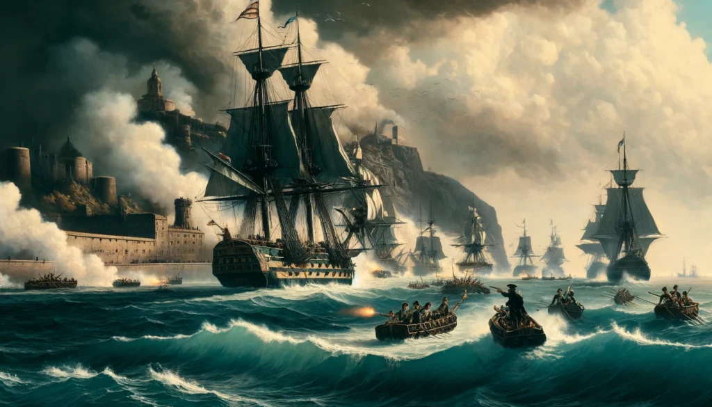 Admiral Nelson attempted to capture Santa Cruz de Tenerife