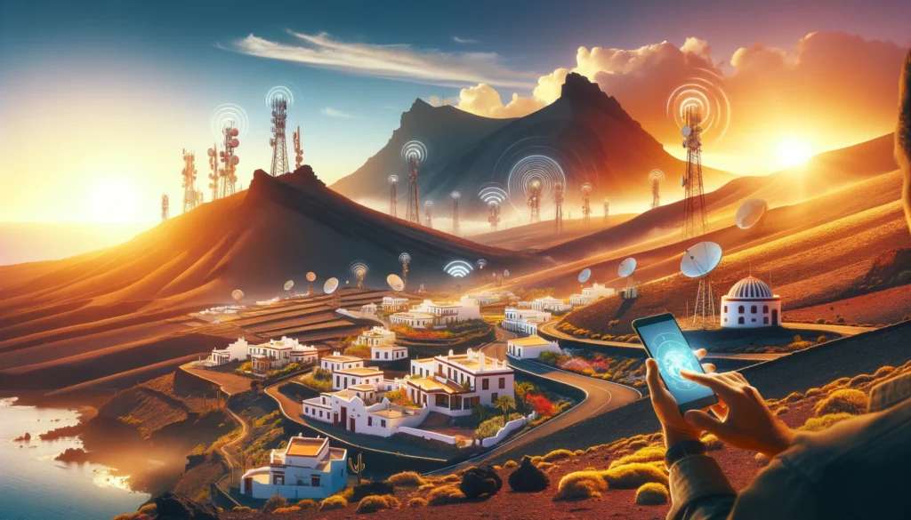 Communication, Internet on the Canary Islands