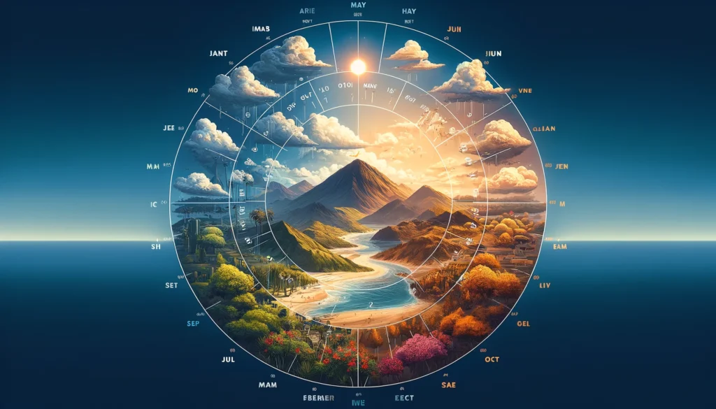 Weather on the Canary Islands by Months