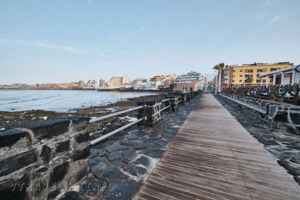 El Médano seafront promenade - Tenerife