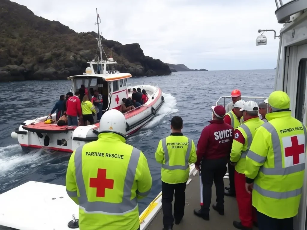 Boat with 61 migrants off Tenerife: how the rescue operation went down