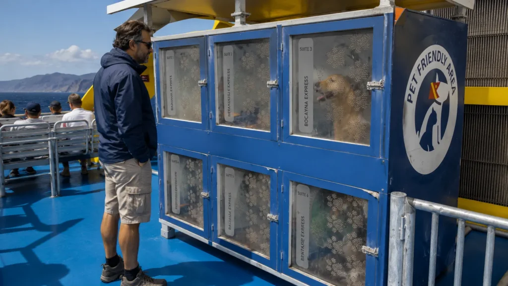 Fred. Olsen Express con perro: La Gomera — Tenerife, Pet Room y mi experiencia